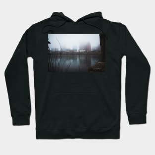 Foggy Downtown Austin Hoodie